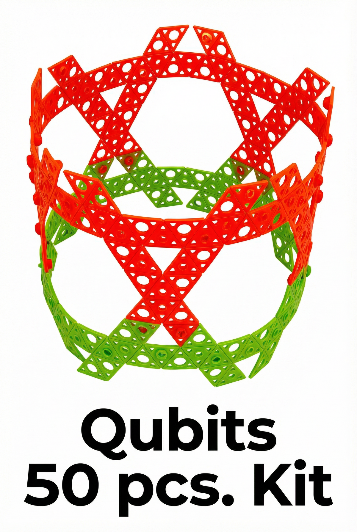 50 pcs Qubits STEM TOY Construction Kit – Qubits Toy