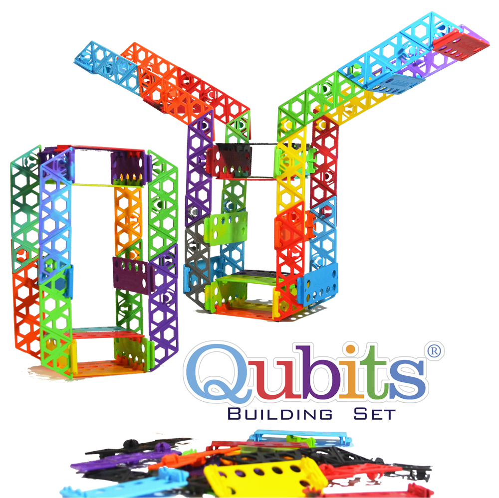 84 pcs Building Set - Qubits Toy, Qubits - Construction Toy, Qubits Toy - Qubits Toy, Qubits Toy - Qubits Construction Toy