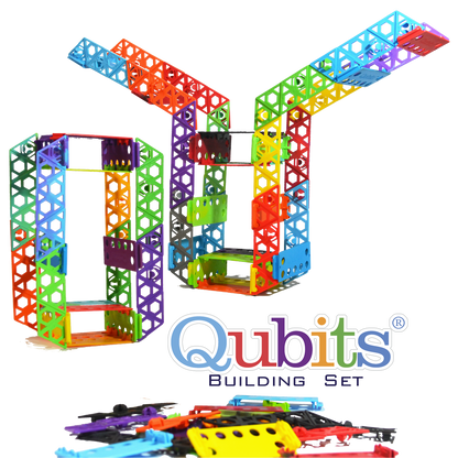 84 pcs Building Set - Qubits Toy, Qubits - Construction Toy, Qubits Toy - Qubits Toy, Qubits Toy - Qubits Construction Toy